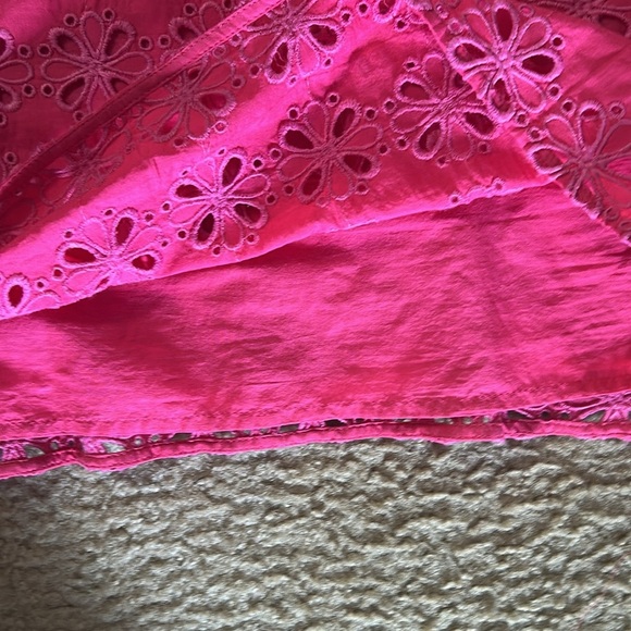 Boden Katie 100% Cotton Top Eyelet Shell SZ 6 - Picture 7 of 8